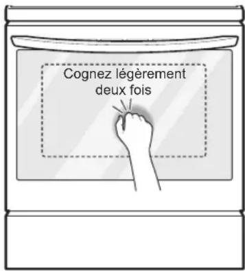 Cognez légèrement deux fois