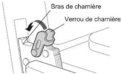 Bras de charnière Verrou de charnière