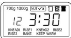 PROFICOOK PC-BBA 1282 - Indicazioni sul display - 1