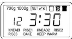 PROFICOOK PC-BBA 1282 - Indication on the Display - 1