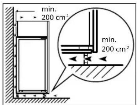 TEKA RSL 73385 FI - Installation in cabinet - 2