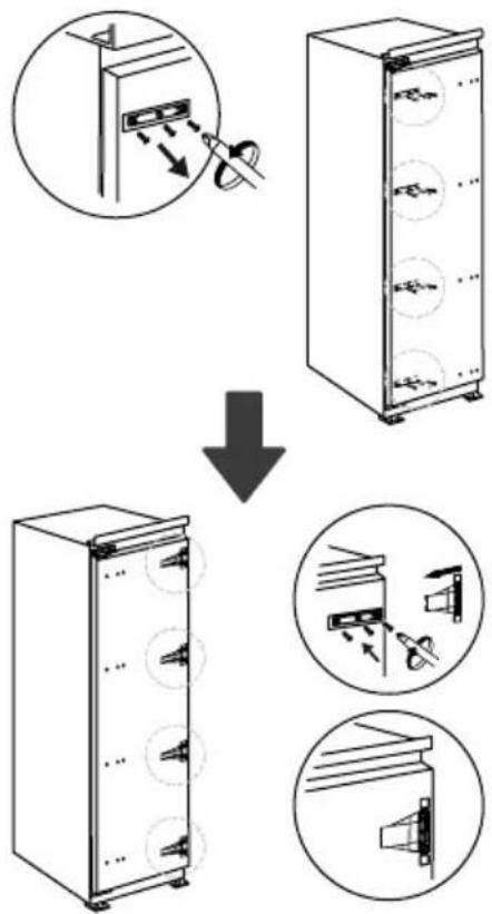 TEKA RSL 73385 FI - Door right-left change - 5