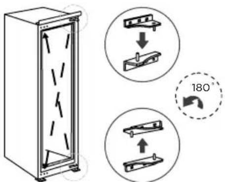 TEKA RSL 73385 FI - Door right-left change - 4