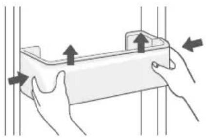 TEKA RBF 78785 FI - limpieza de la bandeja de la puerta - 1