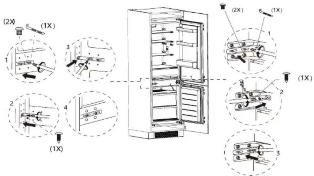 TEKA RBF 78785 FI - Cabinet size requirement. - 8