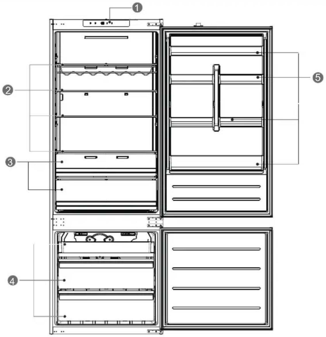 TEKA RBF 78785 FI - Peças e funções - 1