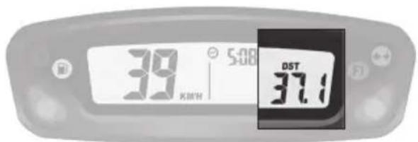 Sherco ENDURO 450-500 SEF (2026) - AVG function Average speed (screen 3): - 1