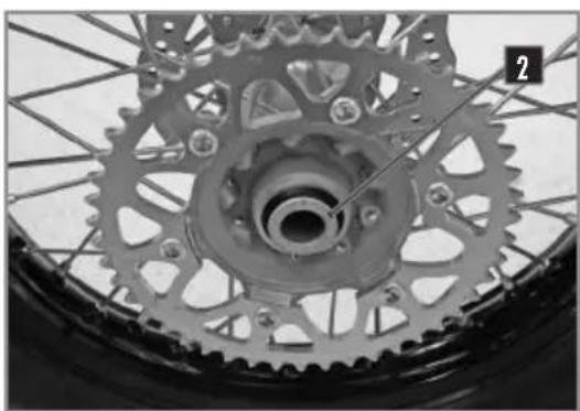 Sherco ENDURO 450-500 SEF (2026) - REMONTAGE DE LA ROUE AVANT - 3