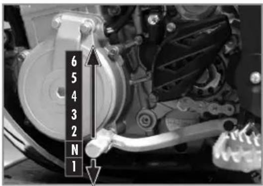 Sherco ENDURO 450-500 SEF (2026) - Cambio de marchas - 1
