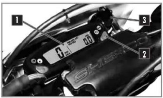 Sherco ENDURO 450-500 SEF (2026) - Light switch On/Off (Racing) - 3