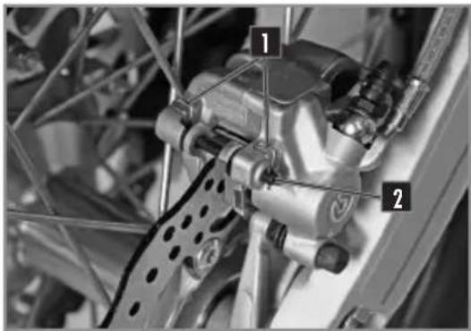 Sherco ENDURO 450-500 SEF (2026) - REMOVING THE FRONT AND REAR BRAKE PADS - 1