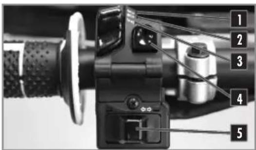 Sherco ENDURO 450-500 SEF (2026) - Left switch - 1