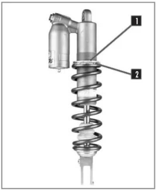 Sherco ENDURO 450-500 SEF (2026) - REAR SHOCK KAYABA - 1