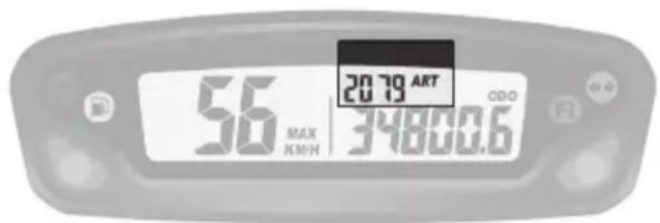 Sherco ENDURO 450-500 SEF (2026) - Funktion DST2 Tageskilometer (Display 2) - 3