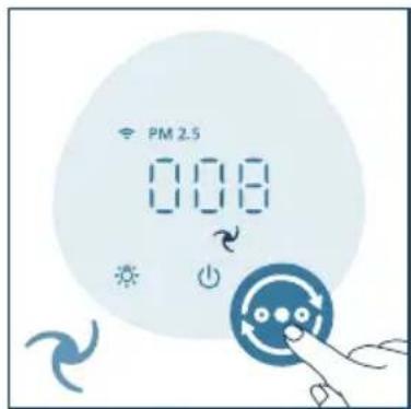 PHILIPS AC2221 - Režimu iestatījumu maiņa - 3
