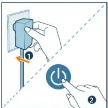 PHILIPS AC2221 - A Wi-Fi kapcsolat beállítása az első használatkor - 2