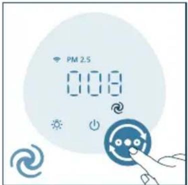 PHILIPS AC2221 - Zmiana trybów - 4
