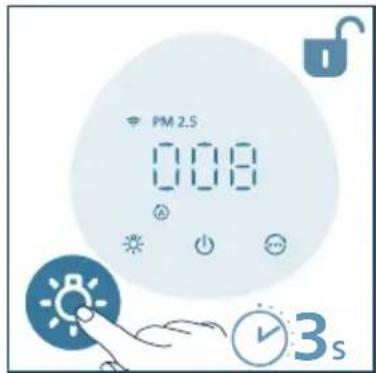 PHILIPS AC2221 - A gyermekzár beállítása - 2