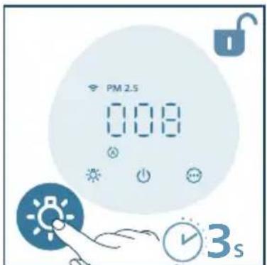 PHILIPS AC2221 - Configurarea blocării pentru copii - 2