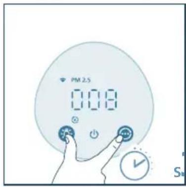 PHILIPS AC2221 - Resetimi i kohës së filtrit - 3