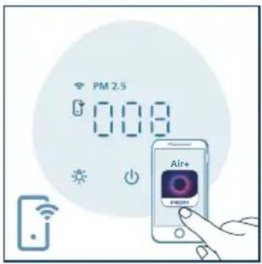 PHILIPS AC2221 - Režimo nustatymo keitimas - 5