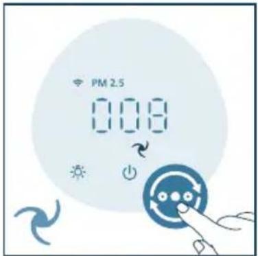 PHILIPS AC2221 - Αλλαγή της ρύθμισης λειτουργίας - 3