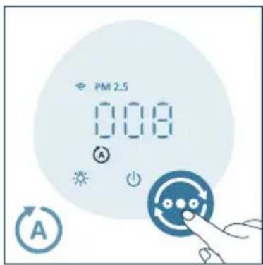 PHILIPS AC2221 - Modifica dell'impostazione della modalità - 1