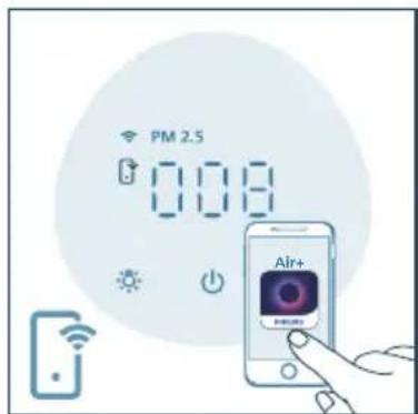 PHILIPS AC2221 - Spreminjanje nastavitve načina - 5