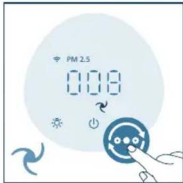 PHILIPS AC2221 - Смяна на настройката за режим - 4