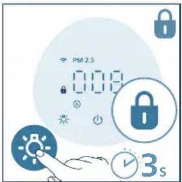 PHILIPS AC2221 - Ρύθμιση του κλειδώματος για παιδιά - 1