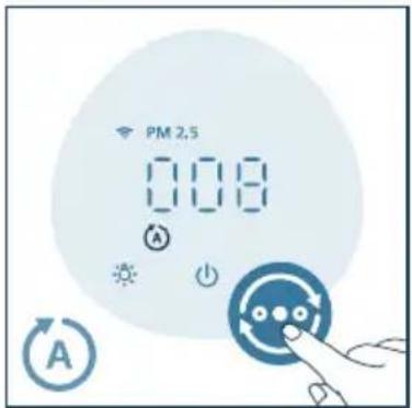 PHILIPS AC2221 - Смяна на настройката за режим - 2