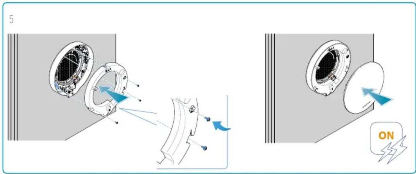 Fantini Cosmi ECOCOMFORT 3 - FERMETURE DE L'UNITÉ ÉLECTRONIQUE ET POSITION COQUE - 1
