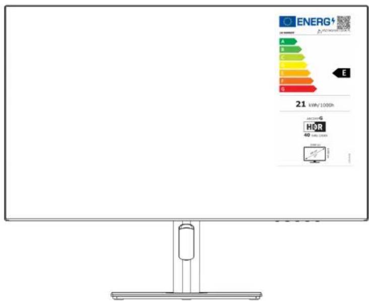 Japannext JN-IPS27WQHDR-C65W-FLD-T - WQHD 75Hz touchscreen - 27 inches LED LCD monitor with 65W power supply - 2