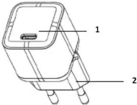 INTENSO W30C - A készülék áttekintése - 1