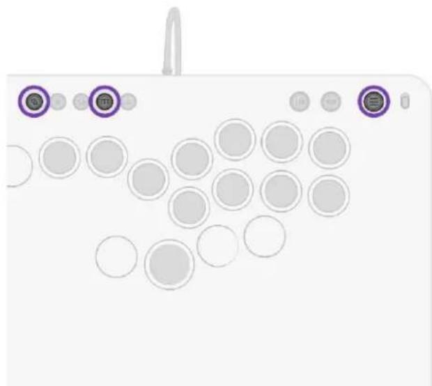 Victrix Pro KO Leverless Fight Stick - MODO DE BOTONES DE DIRECCION - 1