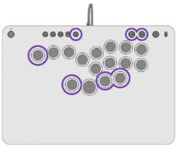 Victrix Pro KO Leverless Fight Stick - ASIGNACION DE BOTONES ADICIONALES - 2