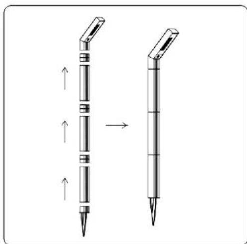V-TAC VT-10185 - Spike-Installation - 1