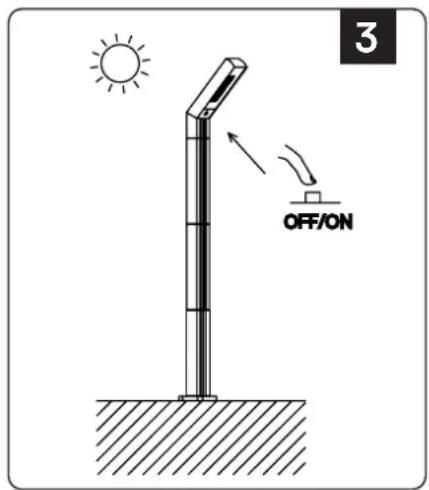 V-TAC VT-10185 - Lamp Post Installation - 3