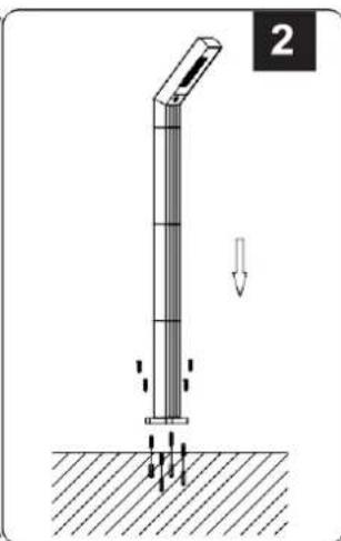 V-TAC VT-10185 - Installation de lampadaires - 2