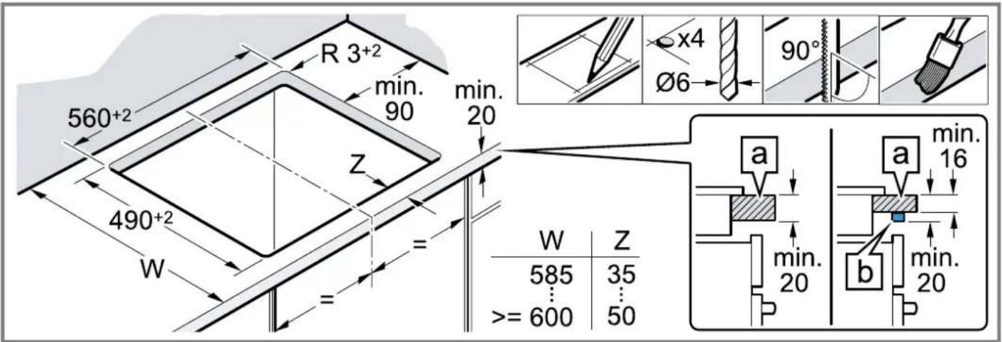 BOSCH HNDBB110 - Meubel voorbereiden - 1