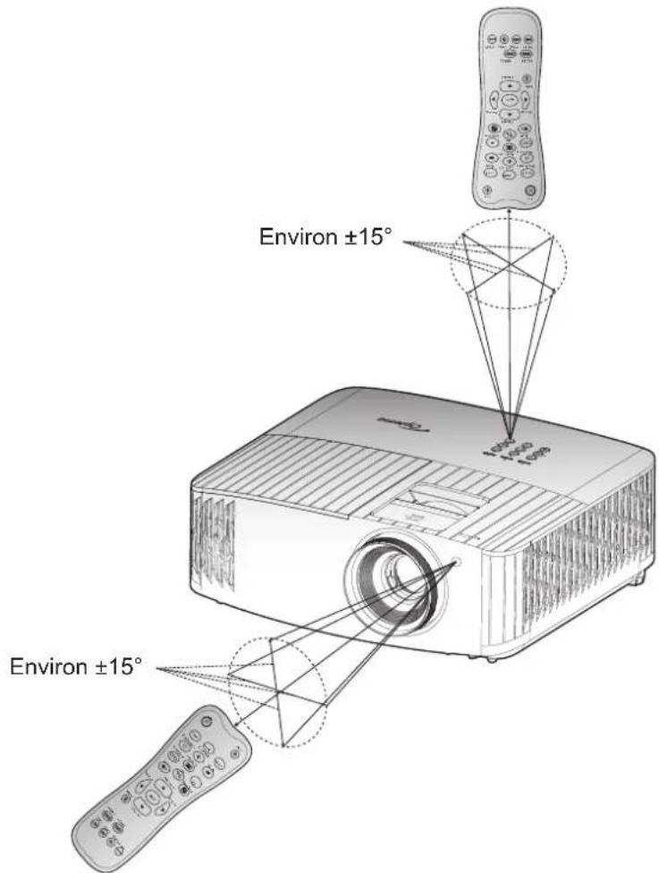 OPTOMA UHD35Bx - Portée effective - 1