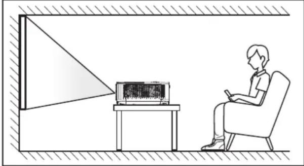 OPTOMA UHD35Bx - Installation du projecteur - 1