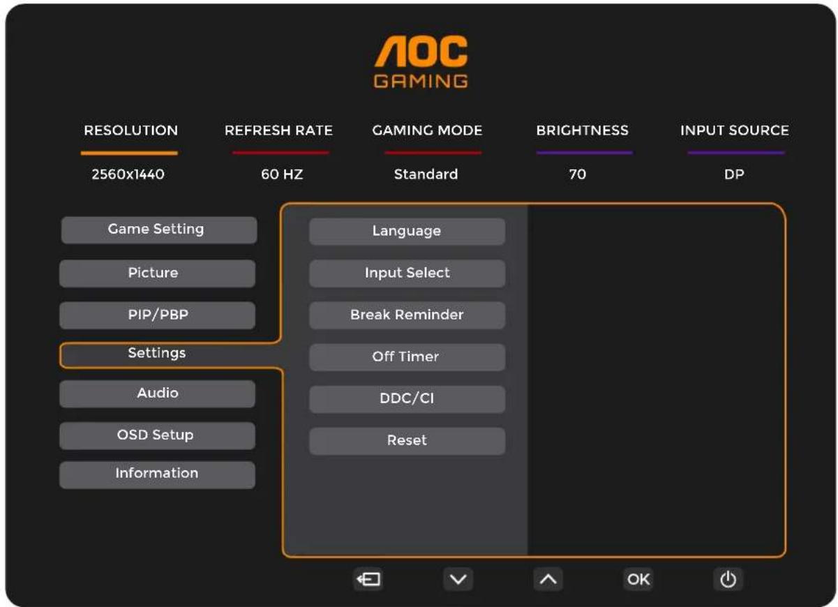 AOC Q25G4SR - Remarque : - 1