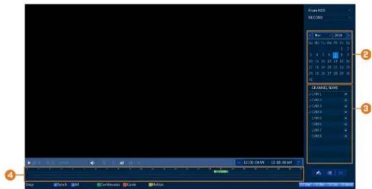 Lorex D241A81B - Pour effectuer une recherche intelligente : - 1