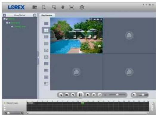 Lorex D241A81B - Visionnement de videotos sauvegardees sur Mac - 1
