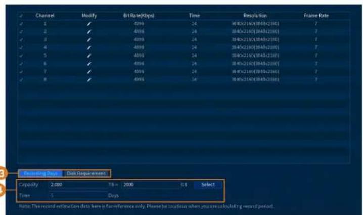 Lorex D241A81B - Pour obtenir une estimation d'enregistrement : - 1