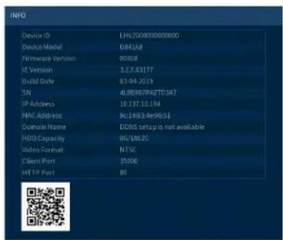 Lorex D241A81B - Informations sur la version - 1