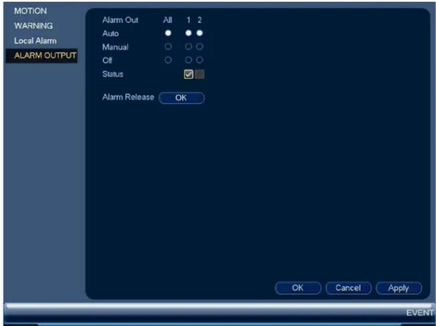 Lorex N881A38B - Pour configurer les dispositifs de sortie d'alarme (non inclus) : - 1
