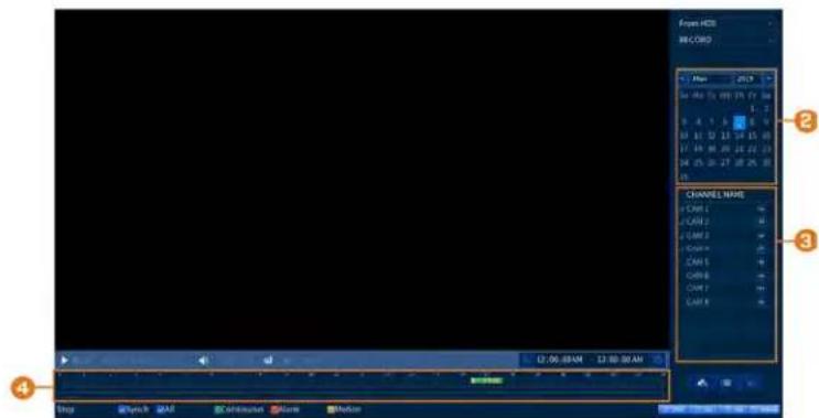 Lorex D241A82B - Pour effectuer une recherche intelligente : - 1