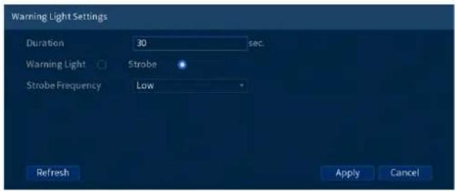 Lorex D871A82B - Pour configurer les paramètres de dissuasion : - 2